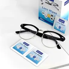 Kit 100/200/300pçs Lenços Flanela Umedecidos Antiembaçante Limpa Lentes Óculos Câmera Tela TV-626