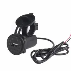 Carregador Adaptador De Celular USB Para Motos Tomada Impermeável Uber Motocicleta