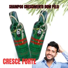 Shampoo Anti Queda Dom Pelo Crescimento Saudável Cabelo Fortalece Fio Tratamento Capilar