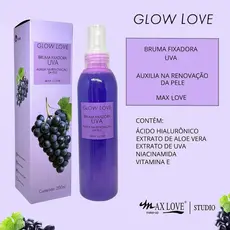 🍇 Bruma Fixadora Uva Max Love – Make Duradoura e Pele Radiante