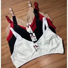 Kit 2 Sutiãs Amamentação Básico Forma Grande Alça Reforçada Gestante Pós Parto