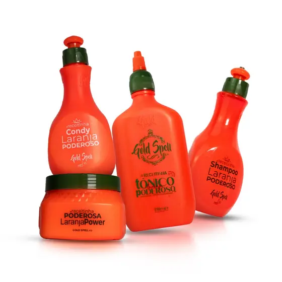 Novo Tonico Poderoso + Shampoo + Condicionador + Mask Poderosa Power