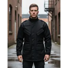 Gandola Ripstop Preta Camuflada Profissional Reforçada Masculina UV50+