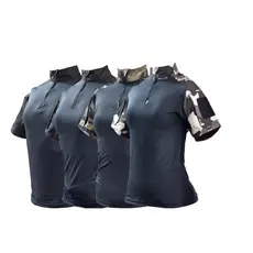 Combat Shirt Feminina Manga Curta Safo Ripstop Com Proteção UV50+