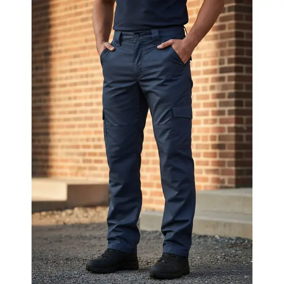 Calça Ripstop Cargo Attacker Safo Azul Noturno Com 6 Bolsos UV50+