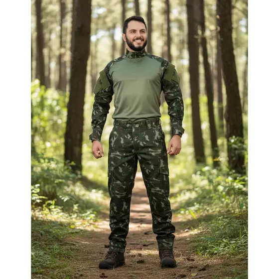 Calça Masculina Cargo Ripstop Attacker Safo UV50+