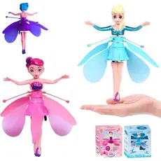 Boneca Fada Mágica Fadas Voadoras Fadinha Com Sensor De Mão Brinquedo Para Menina
