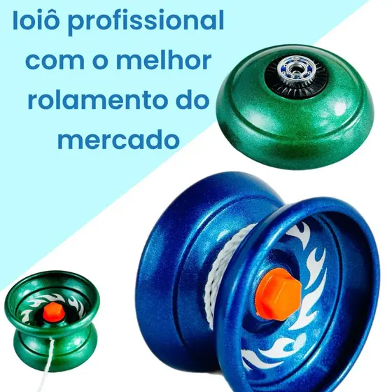 Ioio De Metal Com Super Rolamento Responsivo O Melhor Do Brasil Preço De Promoção Para Presentes Para Crianças