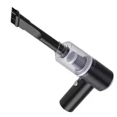 Mini Aspirador e Soprador Portátil 3em1 6000Pa Recarregável Sem Fio Potente Automotivo