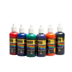 Tinta Gold Inks 50 ml Premium Para Caneta Pincel e Marcador de Quadro Branco Conta Gotas