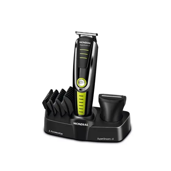 Aparador de pelos 6 em 1 com 6 watts Bivolt - Super Groom