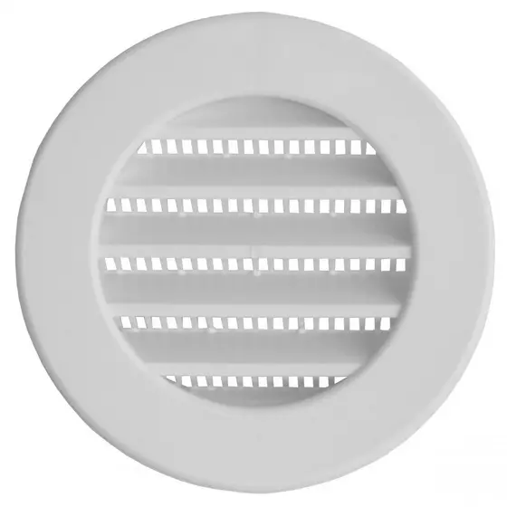 Grade de ventilação plástica para duto de 100 mm - ITC