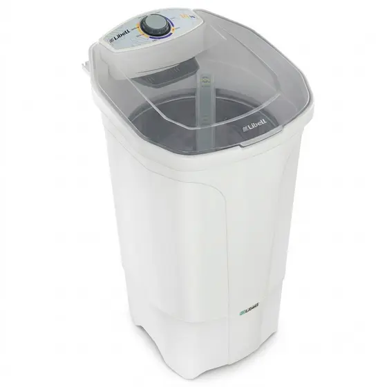 Lavadora de roupas semiautomática 14kg branca Libell