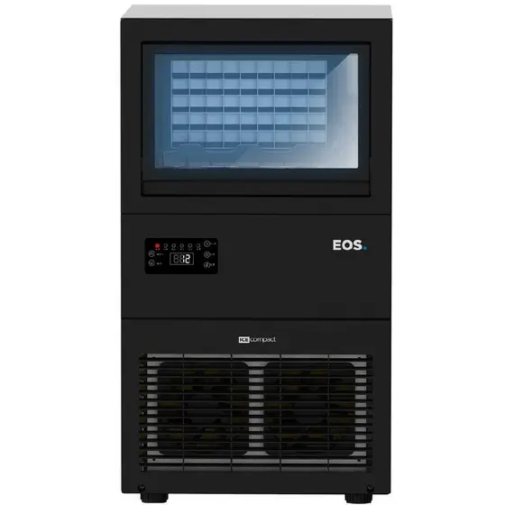 Máquina de gelo 45Kg c/ sensor cesta cheia preta - EMG45 EOS