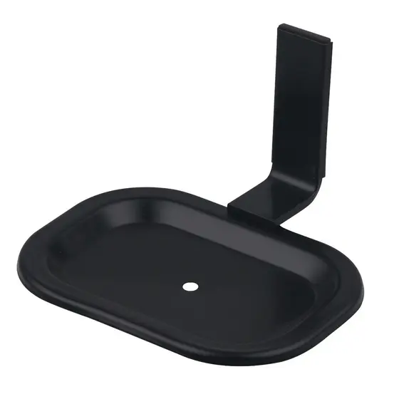 SABONETEIRA DE FIXO DE PAREDE PRETO FOSCO ENVIO RAPIDO