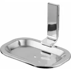 SABONETEIRA DE FIXO DE PAREDE EM INOX LUXO CROMADO ENVIO RAPIDO