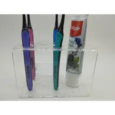 Suporte de Parede para Escova e Pasta de Dentes, porta escova de dente em Acrilico
