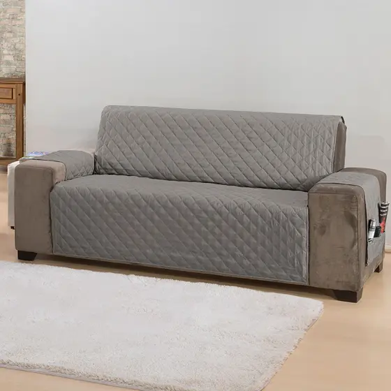 Protetor de Sofá Classic 2 Lugares Padrão Matelado Decoração