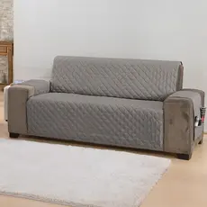 Protetor de Sofá Classic 2 Lugares Padrão Matelado Decoração