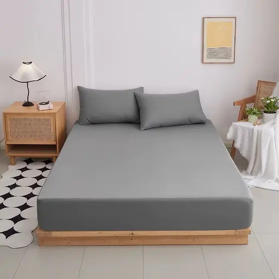 Jogo de Lençol Cama Solteiro 2 Peças 400 Fios Diversas Cores - Decoração
