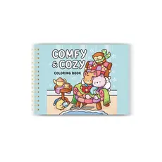 Livro de colorir Comfy and Cozy - Desenhos para colorir