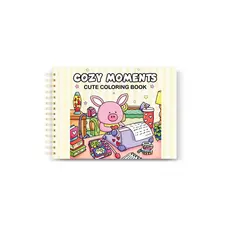Livro de colorir Cozy Moments - Desenhos para colorir