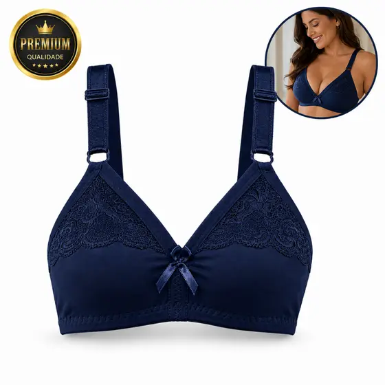 Sutia, soutiens 50+ reforcado senhora plus size