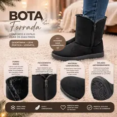 Bota Feminino E Masculino Infantil Forrada Blackboar  Ugg Confortável