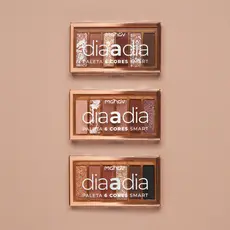 Paleta De Sombras 6 Cores Smart Dia A Dia Mahav