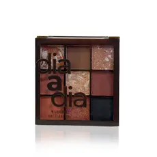 Paleta de Sombras 9 Cores Dia a Dia Mahav