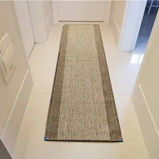 Tapete passadeira cozinha corredor 2,30 x 066 sem pelos facil de limpar sisal antiderrapante