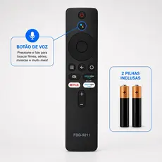 Controle Remoto Mi Box Stick Tv 4k Comando De Voz