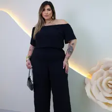 Blusa ciganinha verão Plus Size