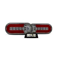 Par Lanterna Traseira Led Carretinha Neo C/luz Placa 12v
