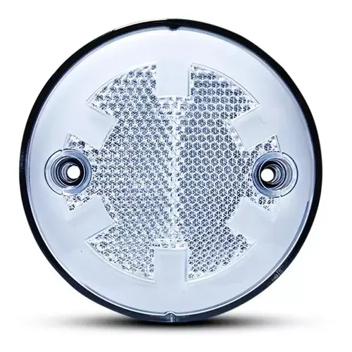 Luz Lateral Apolo Cristal 6 Led 85mm Bivolt Caminhão Carreta