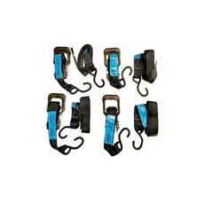 4 Conjuntos de Catraca e Cinta Náutica 35mmx3mts - 1500KG Preto