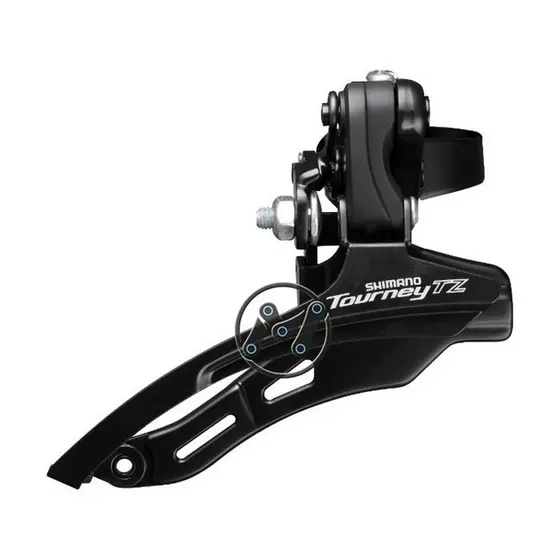 Câmbio Dianteiro Shimano TZ-500 Puxa Cima 31.8mm 42D
