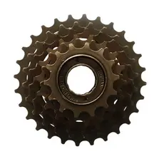 Roda Livre Saiguan Bike Mtb Bicicleta 6v Marrom 14/28d