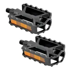 Pedal para Bicicleta Bike Plataforma Nylon Grosso Mtb 9/16