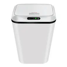 Lixeira Sensor Automática Inteligente de Banheiro Cozinha Escritório Capacidade 16 Litros