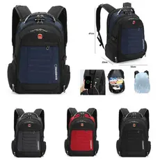 Mochila Notebook Antifurto Executiva Resistente Reflexiva C/ Saída Usb C/ Capa de Chuva
