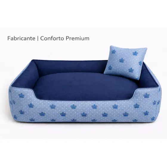 Caminha Pet Cama pra cachorro e gato pet De Luxo Fibra Tamanho P M G