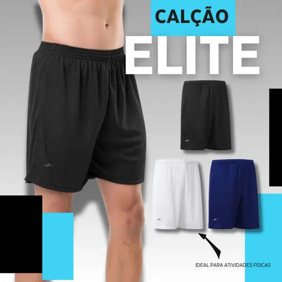 Calção Elite Inf Pto/14 1200