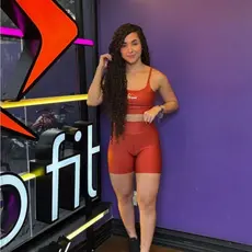 Conjunto de Academia/CrossFit Feminino Fitness/ Meia Coxa top short Cintura alta Zero Transparência
