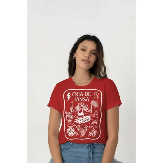 Camisa 100%algodao Cria De Iansa Camiseta Ana Paula Bbb Iansa