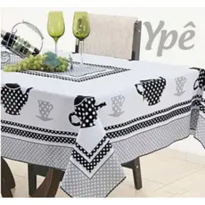 Toalha Para Mesa de Cozinha Retangular ou Redonda 4 a 6 Lugares - Decoração