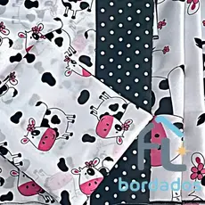 Jogo Americano 6 Peças Estampado Kit De Cozinha 6 Peças - Casa Decoração