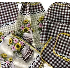 Jogo De Cozinha Kit Com 10 peças Estampadas - Cupcake