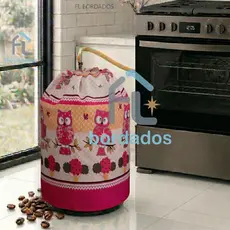 Capa Para Botijão de Gás Estampado Cozinha - Casa e Decoração