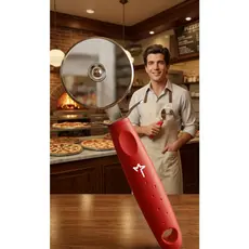 CORTADOR DE PIZZA TRAMONTINA VERMELHO